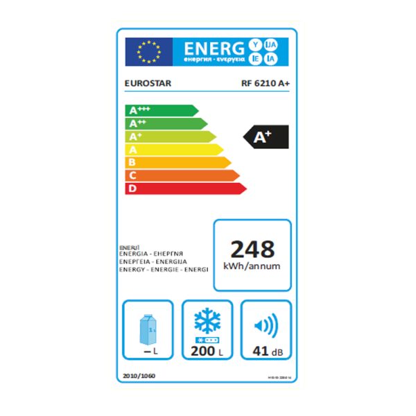 Zamrzivač Eurostar FS 6210 A+ - Slika 2